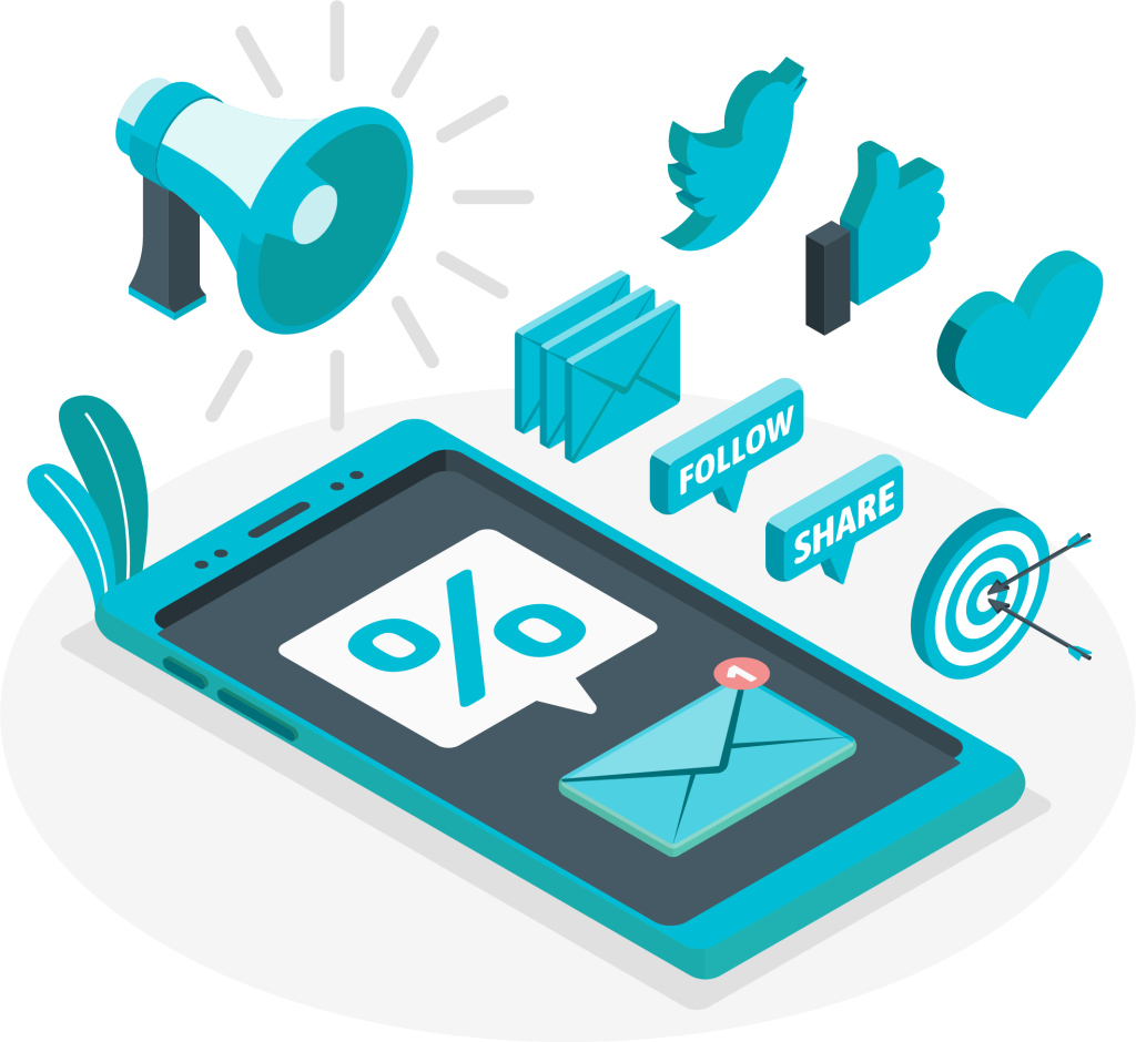 a cellphone with icons on the screen